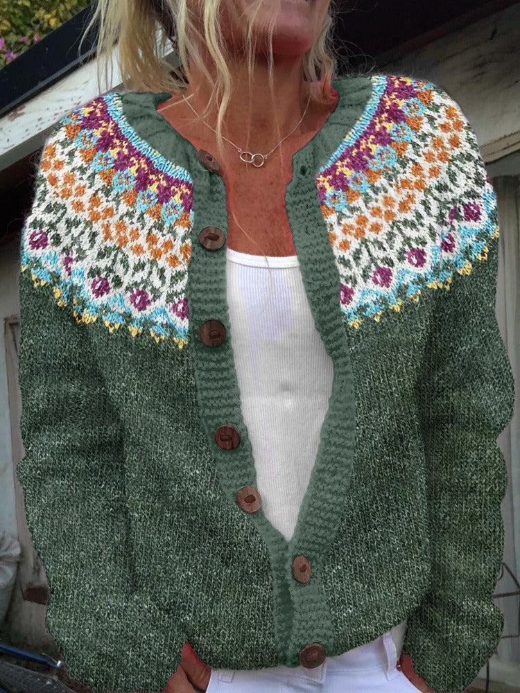 Alice | Vintage izlandi kardigán